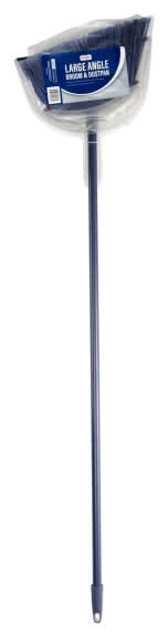 Meijer Angle Broom & Duster Pan, Large