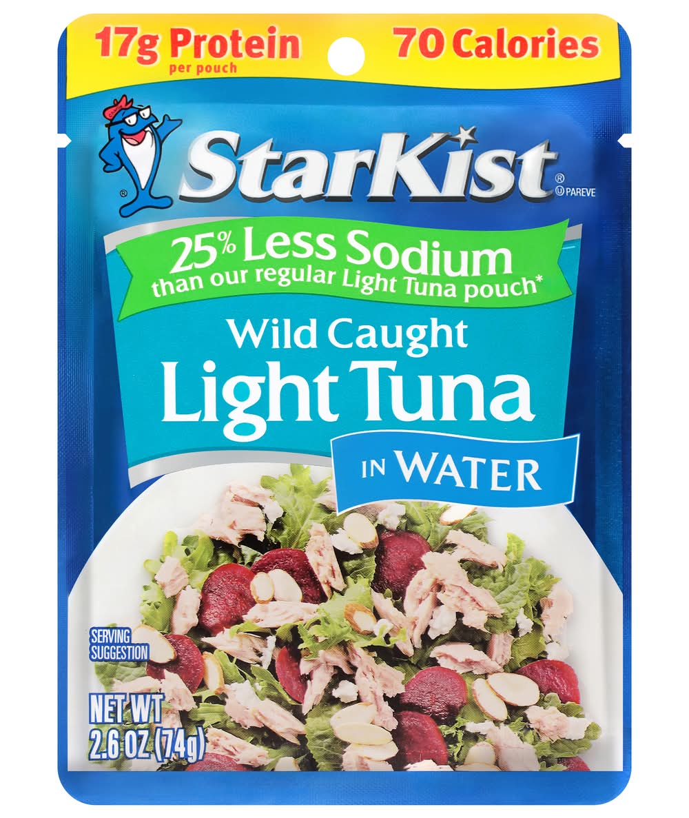 StarKist Wild Caught Light Tuna in Water (2.6 oz)