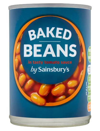 Sainsbury's Baked Beans in Tasty Tomato Sauce (400g)