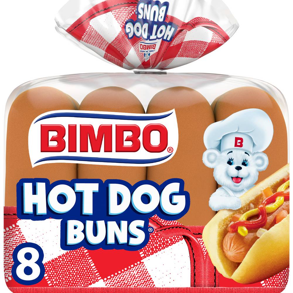 Bimbo Hot Dog Buns (12 oz, 8 ct)