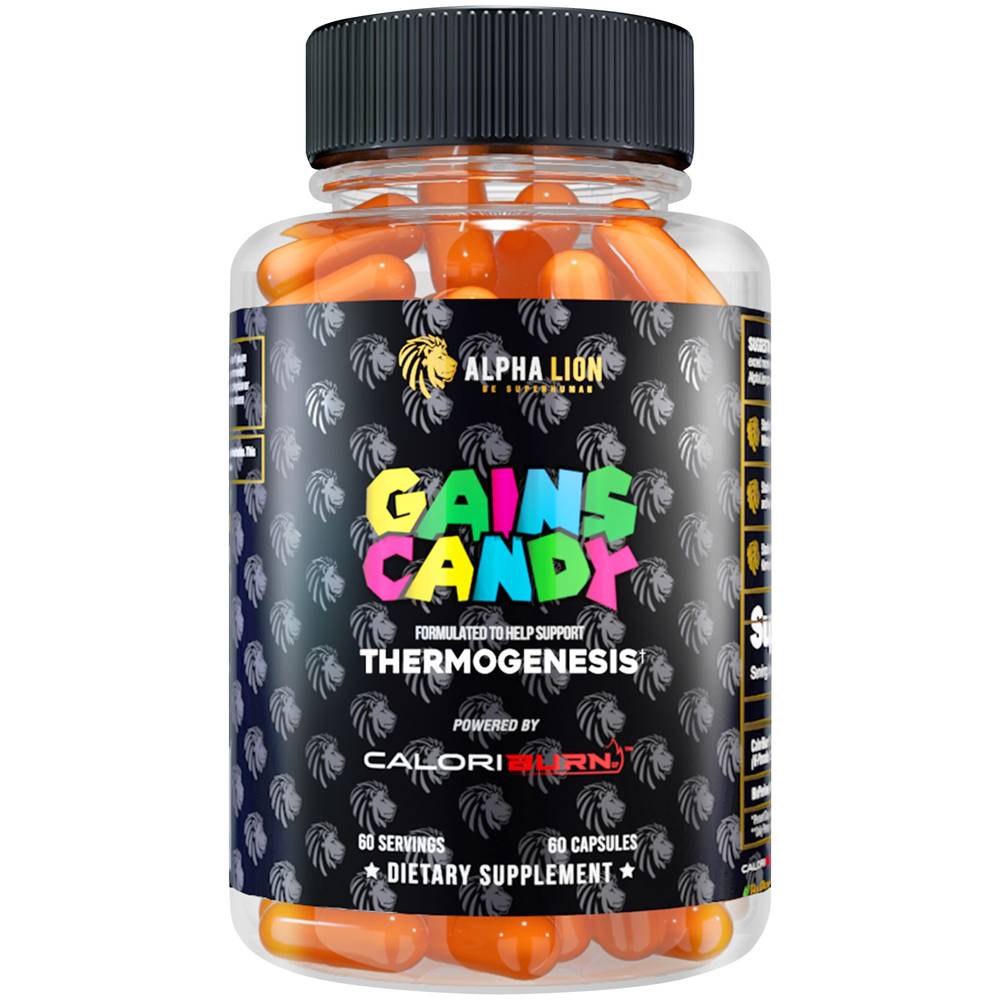 Gains Candy - Formulated To Help Support Thermogenesis (60 Capsules)