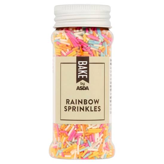 Asda Rainbow Sprinkles 65g