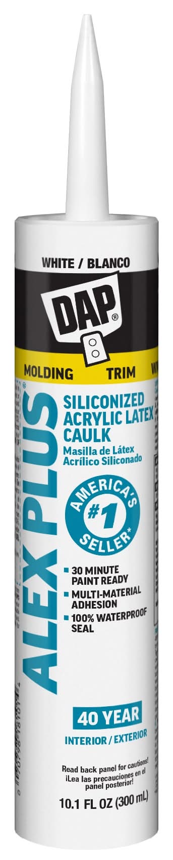 DAP Alex Plus Acrylic Latex Plus Silicone Caulk