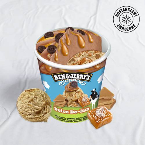 BEN&JERRY’S DULCE DE-LISH 465 ML