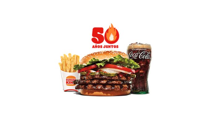 Menú Triple Whopper®