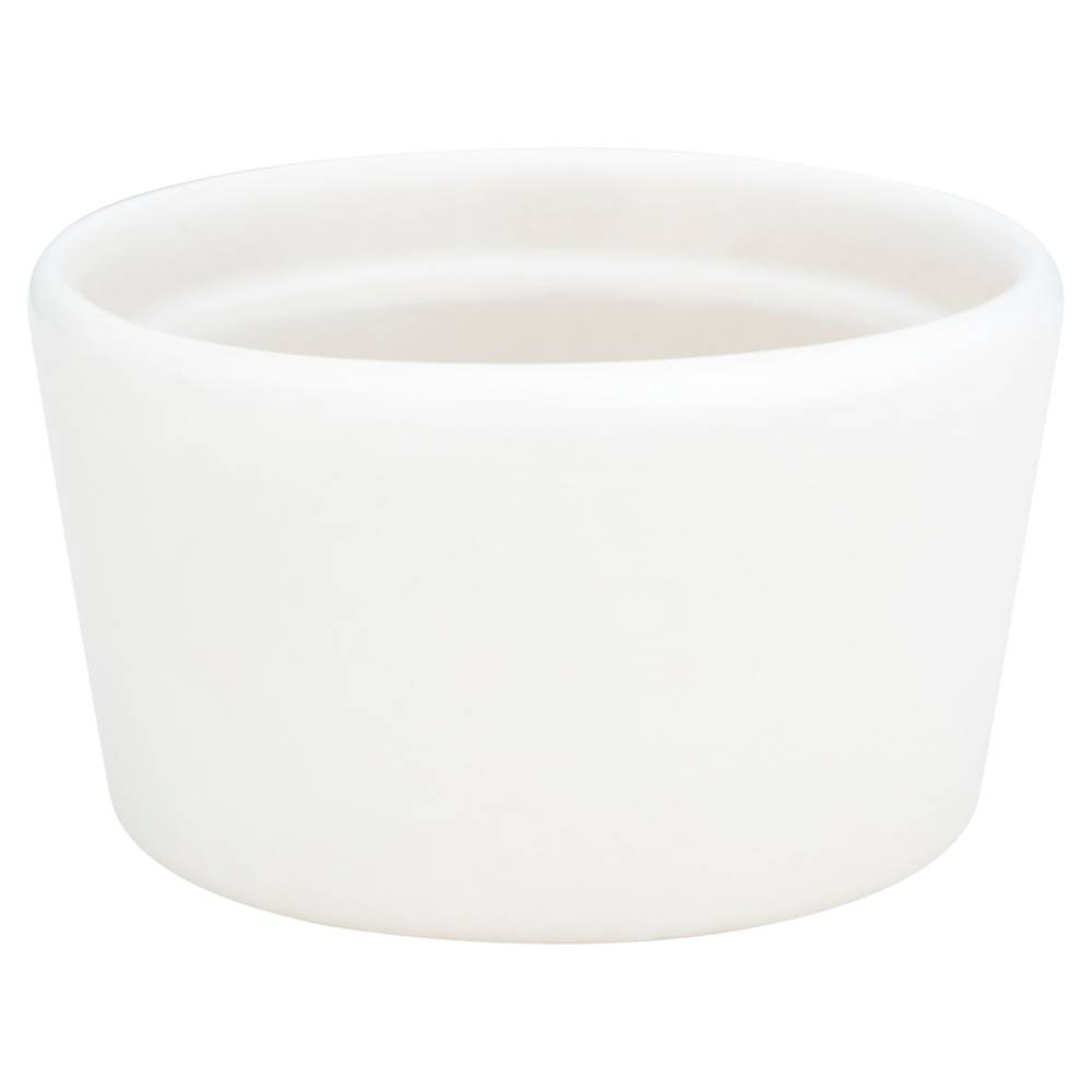 Morrisons 9 cm, White, Ceramic Ramekin