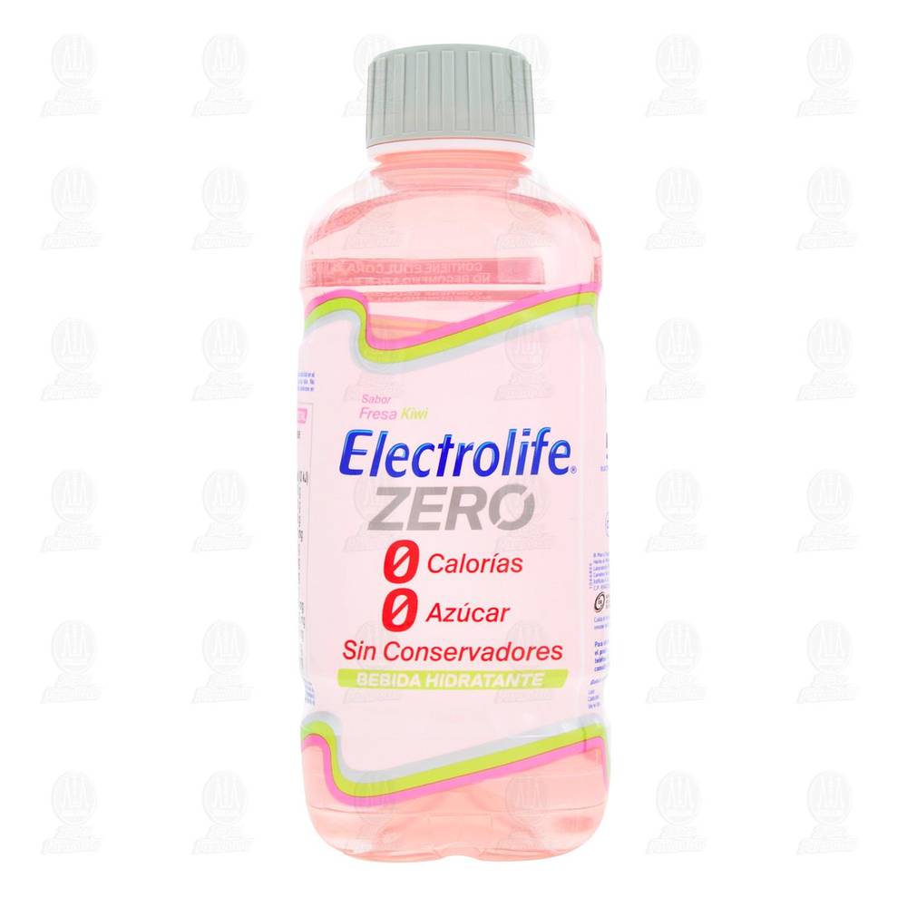 Electrolife · Bebida hidratante zero, fresa-kiwi (625 ml)