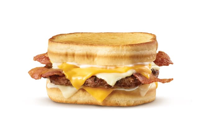 Grilled Cheese Bacon Burger