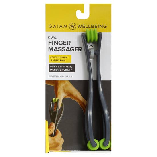 Gaiam Dual Finger Massager (1 massager)