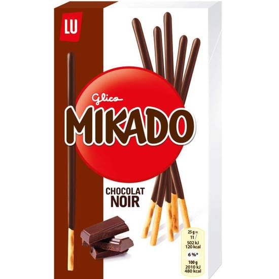 Mikado chocolat noir 39g