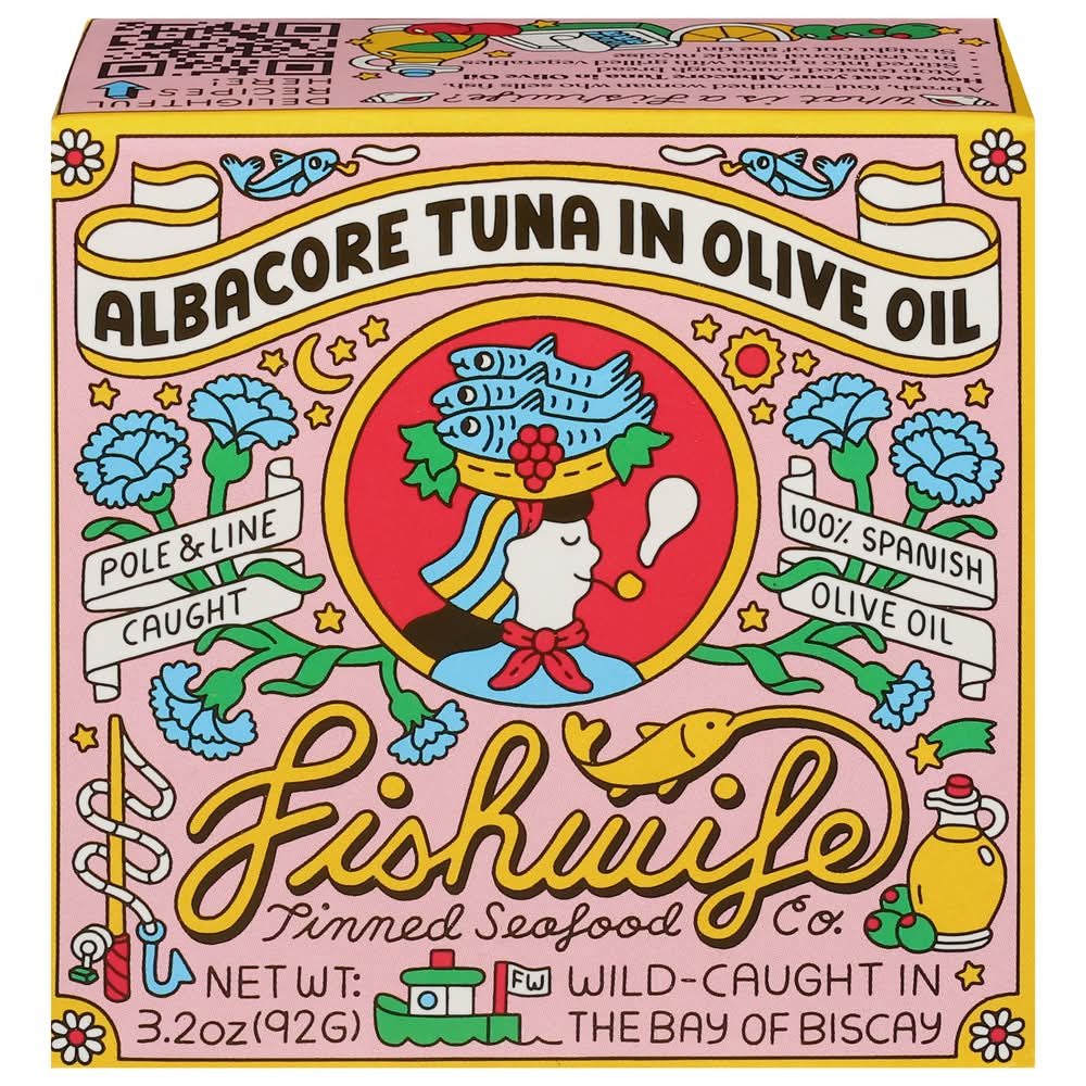 Fishwife Albacore Tuna in Olive Oil (3.2 oz)