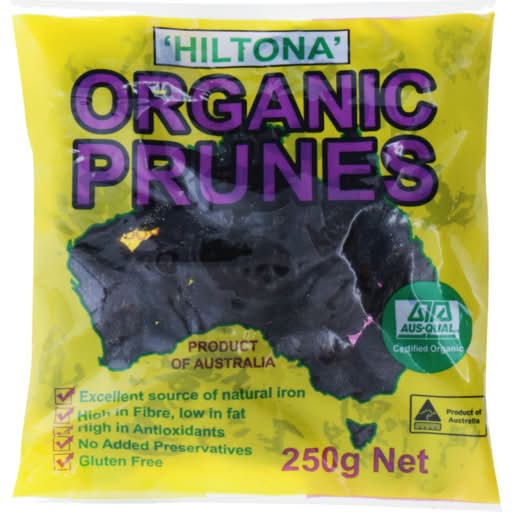 Hiltona Organic Prunes (250g)