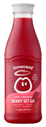 innocent Berry Set Go, Juice + Vitamins Drink (750ml)