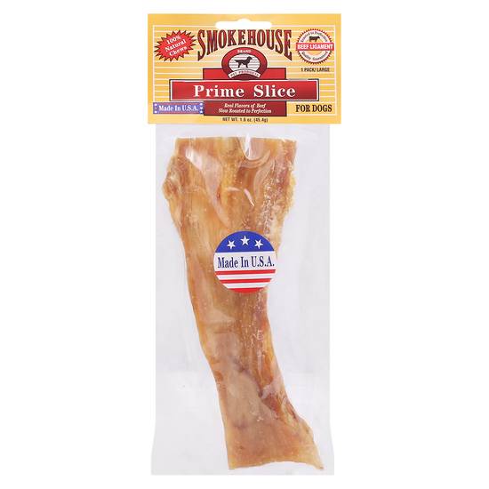 Smokehouse Prime Slice Beef Flavor Large Dog Chew (1.6 oz)