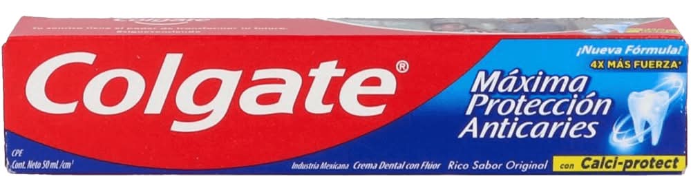 Colgate · Pasta dental protección anticaries (50 ml)