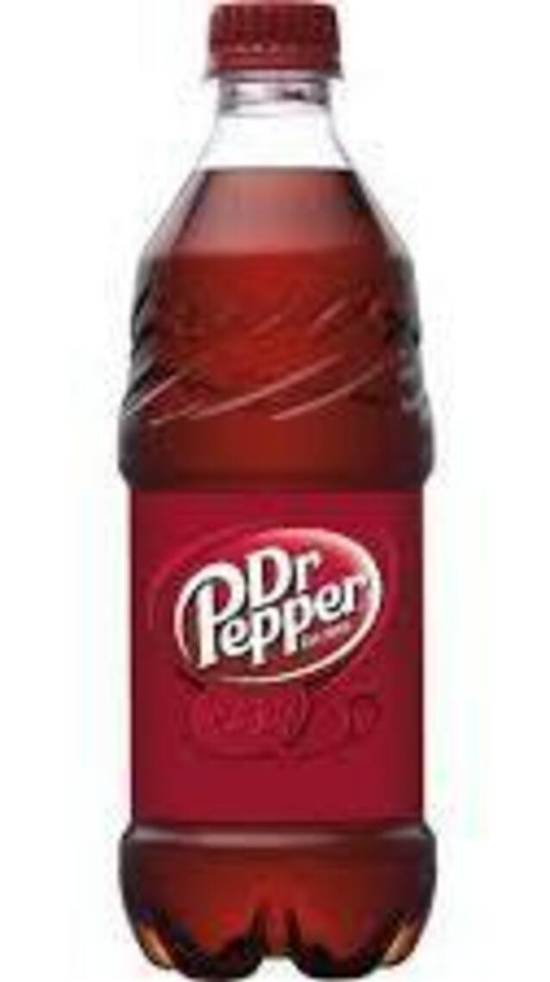 Bottled Soda 20 oz Dr Pepper