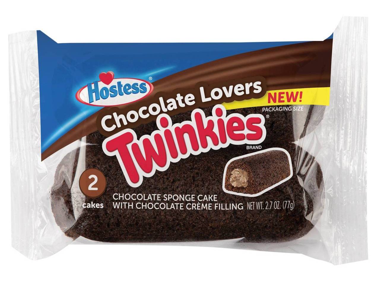 Hostess Chocolate Lovers Twinkies (2.7 oz, 2 ct)