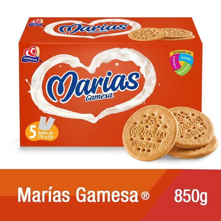 Gamesa · Marias galletas fortificadas (5 x 170 g)