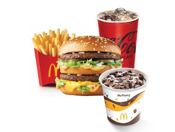 Combo mediano Big Mac + McFlurry Oreo