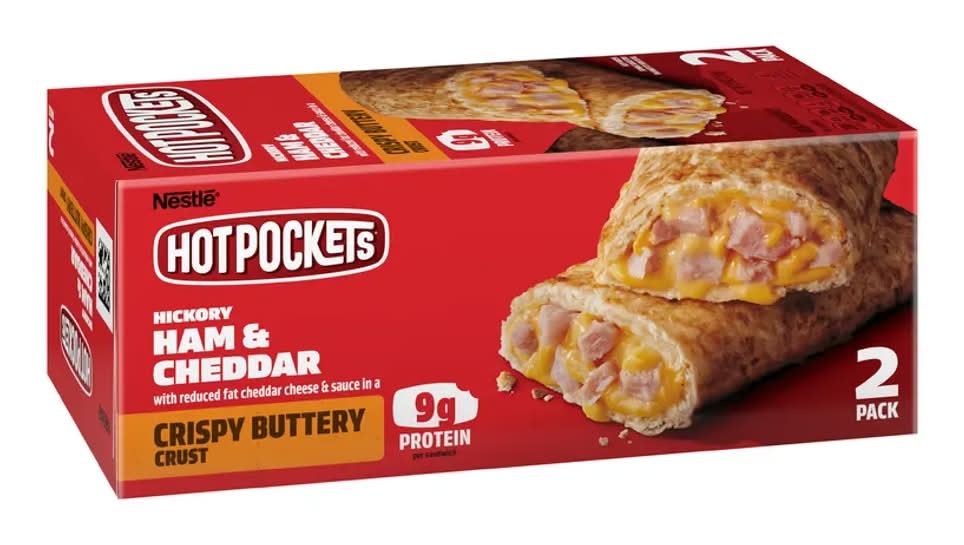 Hot Pockets Ham and Cheddar - 2 Pack