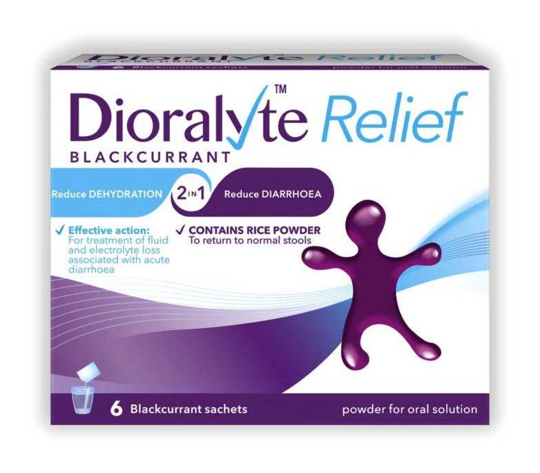 Dioralyte Relief Blackcurrant - 6 Sachets