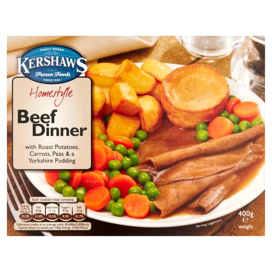 Kershaws Homestyle Beef Dinner