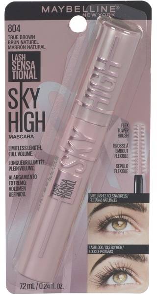 Maybelline Lash Sensational Sky High Mascara, Brownish Black (7.2 ml)