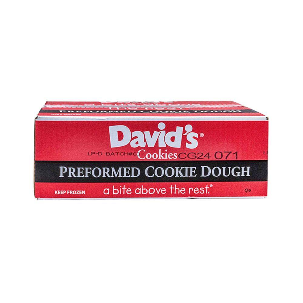 Frozen David's Cookies - Chocolate Chunk Cookies - 120/1.5 oz (1X120|Case of 1)