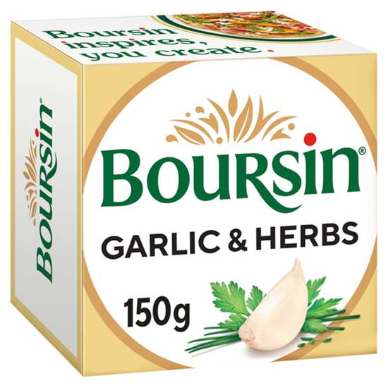 Boursin Soft Cheese with Garlic & Herbs 150g