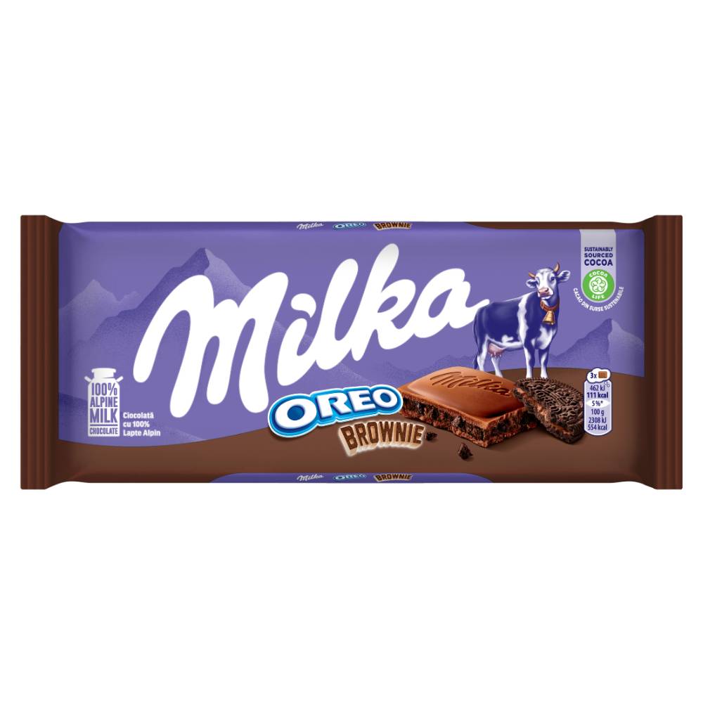 Milka OREO 餅乾夾心牛奶巧克力100g <100g克 x 1 x 1BOX盒>