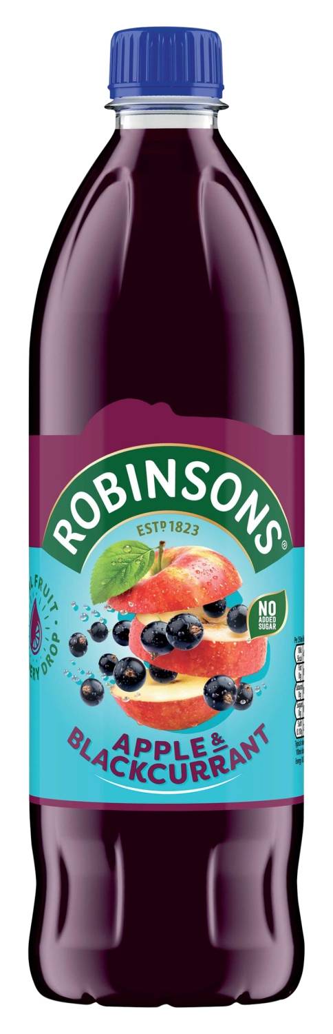 Robinsons Apple & Blackcurrant No Added Sugar 1 Ltr