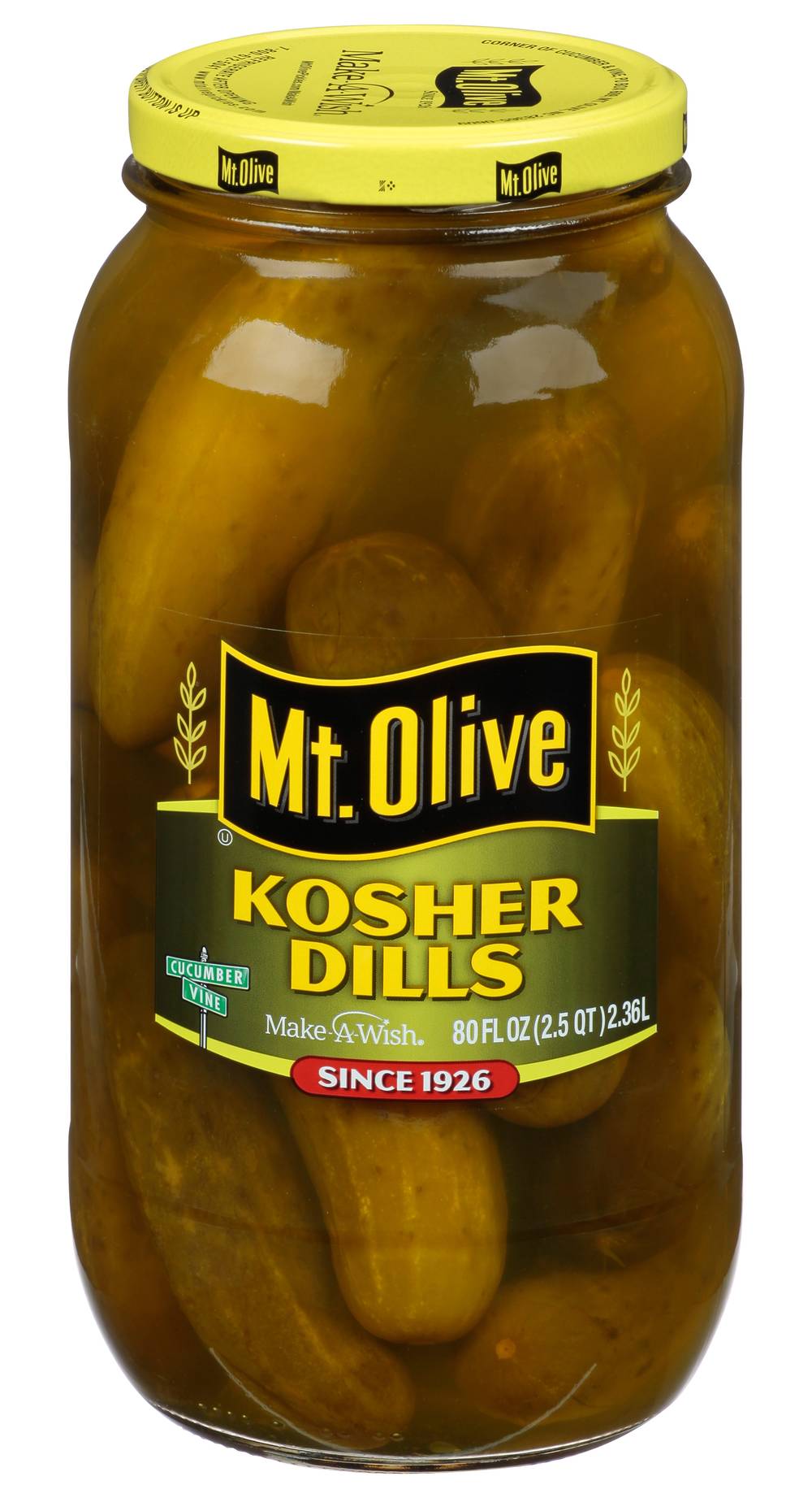 Mt. Olive Kosher Dills Pickles (80 fl oz)