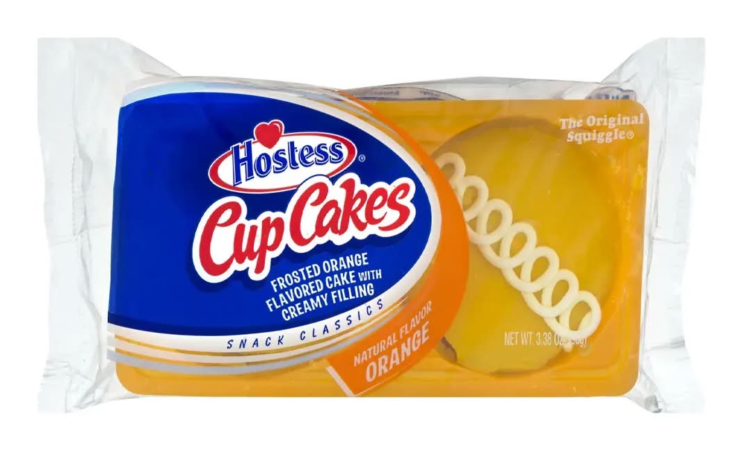Hostess Cupcakes Orange