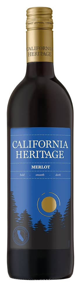 California Heritage Merlot Red Wine (750 ml)