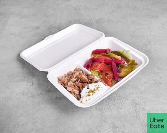 Plato de pollo con verduras