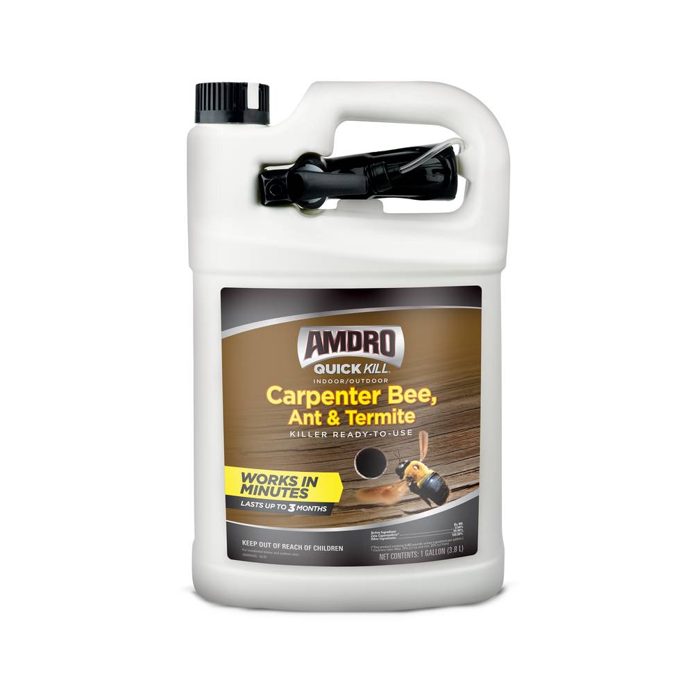 AMDRO 1-Gallon Quick Kill Carpenter Bee Ant and Termite Killer Trigger Spray | 1357600407