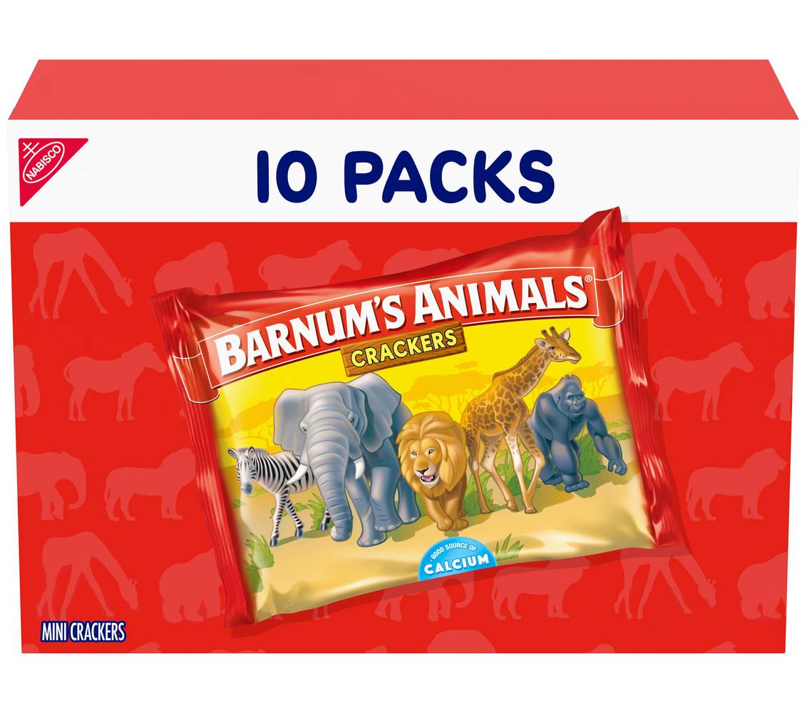 Barnum's Animals Mini Crackers (10 oz, 10 ct)