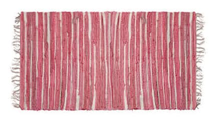 Room 2 Room™ Handwoven Pink Chindi Rug 30inx50in Pink