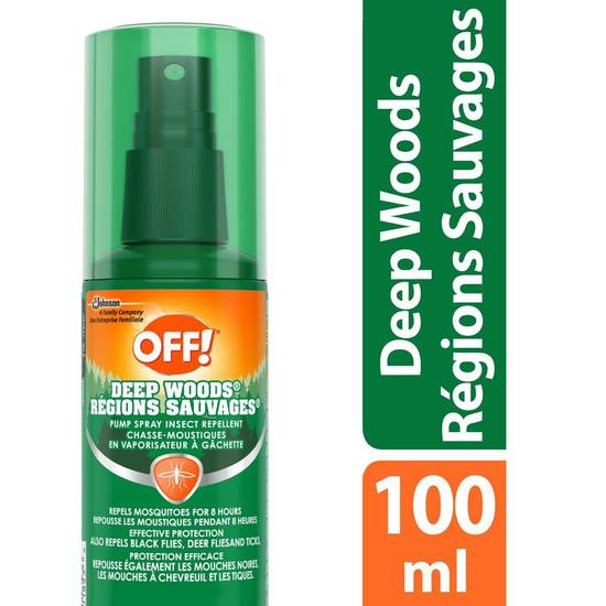 Off! Deep Woods Insect Repellent Pump Spray (100 ml)