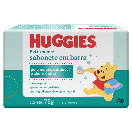 Huggies sabonete infantil disney baby extra suave e delicado (75 g)