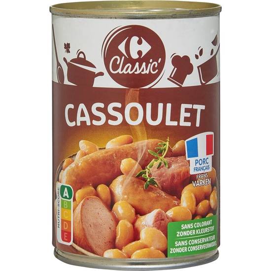 Carrefour Classic' - Plat cuisiné cassoulet