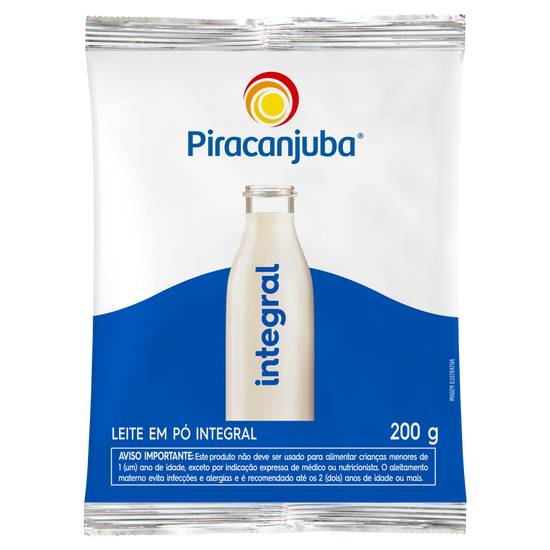 Piracanjuba leite em pó integral (200 g)