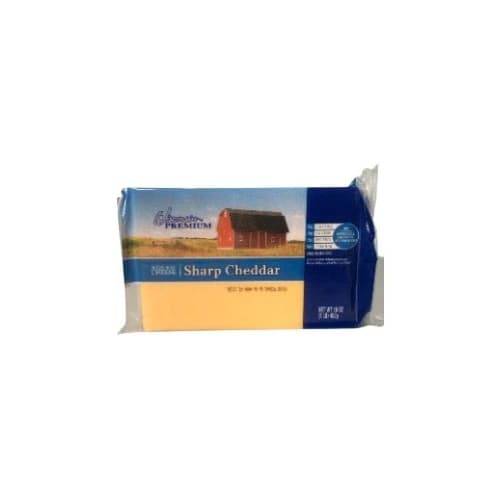 Wisconsin Premium Sharp Cheddar Cheese (1 lbs)