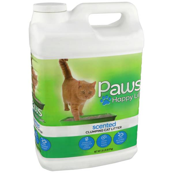 Paws Happy Life Scented Clumping Cat Litter