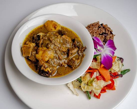 Order Curry Goat  food online from Taste Of The Caribbean store, Los Angeles on bringmethat.com