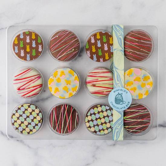 Chocolate Cover Oreos - Easter