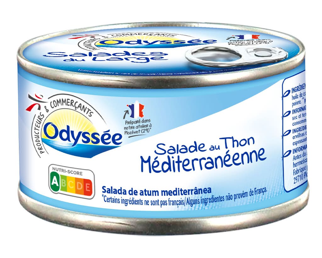 Odyssee - Salada de atum com arroz, embalagem de 250 g