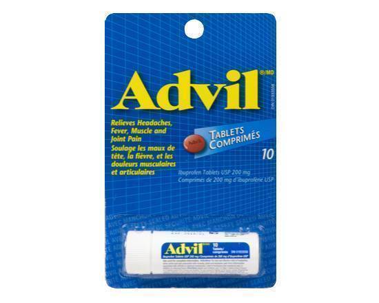 Advil Tablets Vial 10s