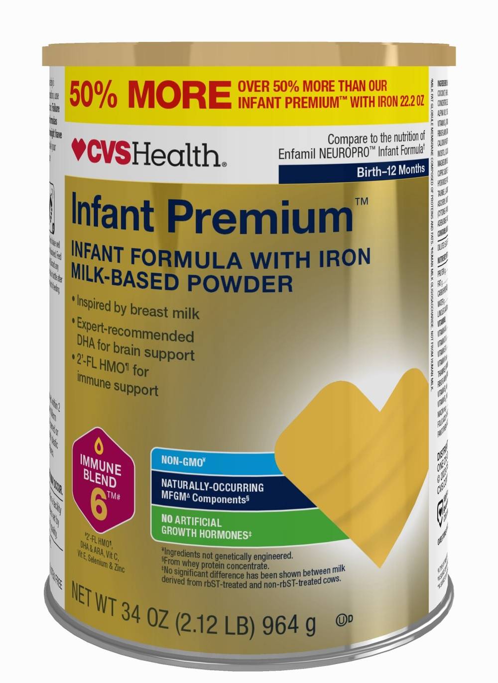 Cvs Health Infant Powder Formula, 34 Oz