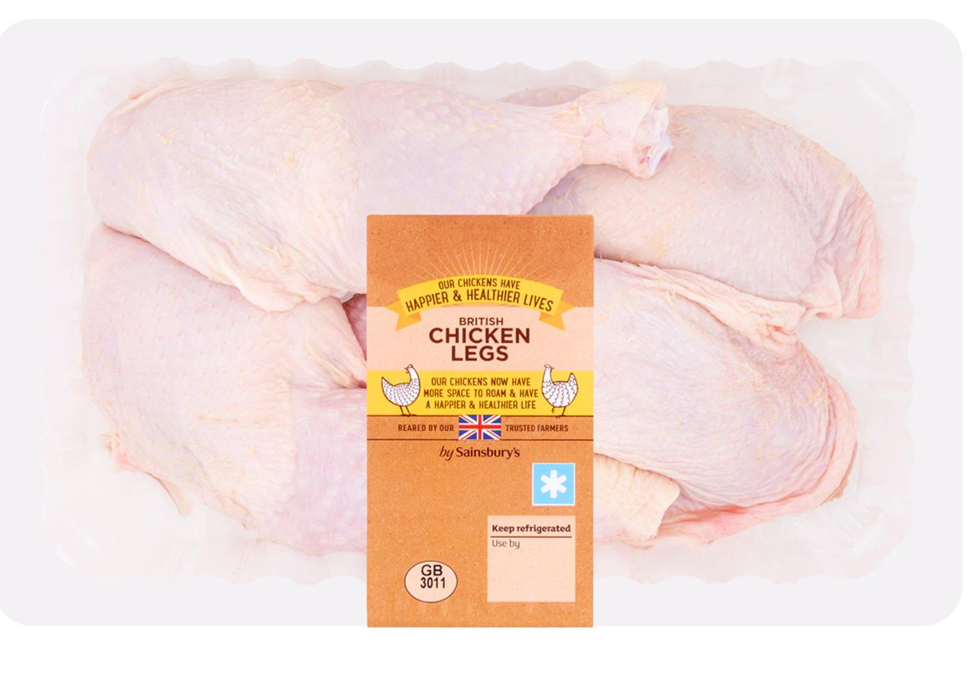 Sainsbury's British Chicken Legs (1kg)
